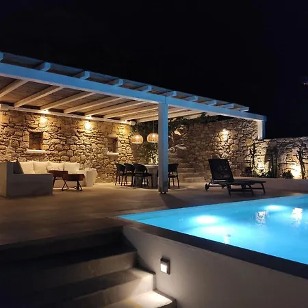 빌라 Elisseos Luxury Mykonos With Private Pool & Deluxe