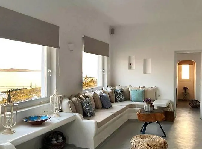 Elisseos Luxury Mykonos With Private Pool & Deluxe 빌라 Mykonos Town