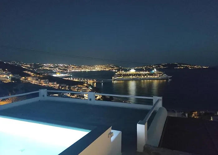 Elisseos Luxury Mykonos With Private Pool & Deluxe Mykonos Town